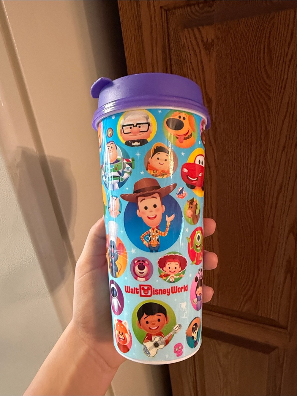Walt Disney World Purple 16oz  Lid Refillable Mug